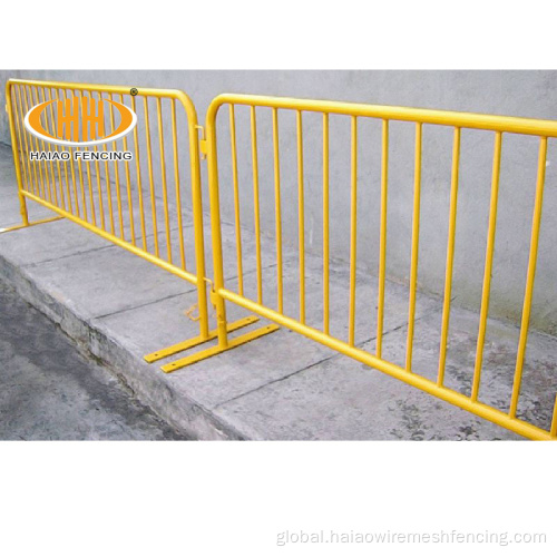 Security Portable Barricade security portable steel construction safety barriers Manufactory